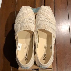 espadrilles used one time only - almost brand new